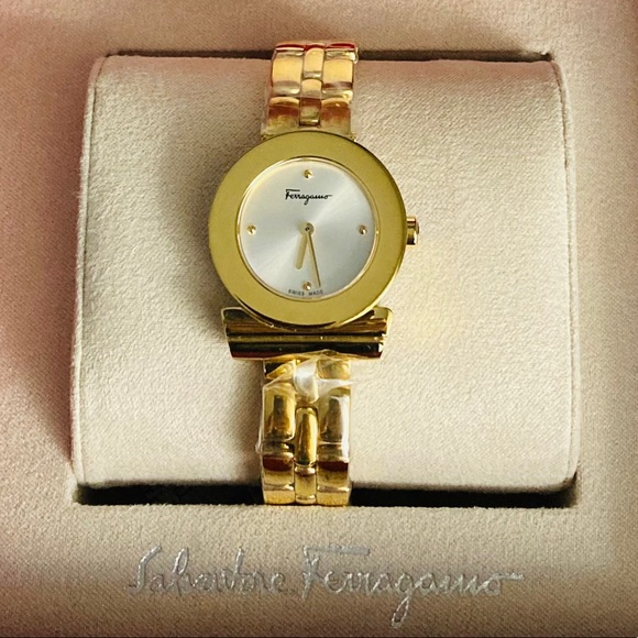 Salvatore Ferragamo Accessories - SOLD! Salvatore Ferragamo Gancino Watch
